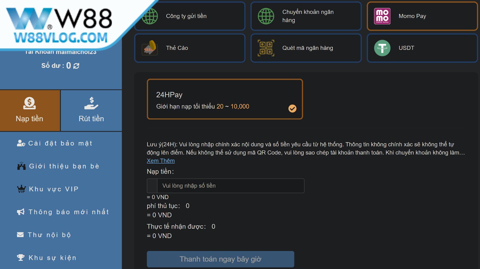 Link Vào W88 - Cách Thức Truy Cập An Toàn Và Hiệu Quả 9 Lưu ý quan trọng để tránh lỗi hiển thị số tiền tại link W88